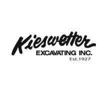 Kieswetter Excavating logo.