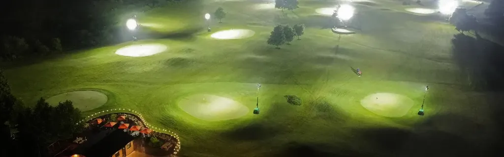 Night golf at The Badlands